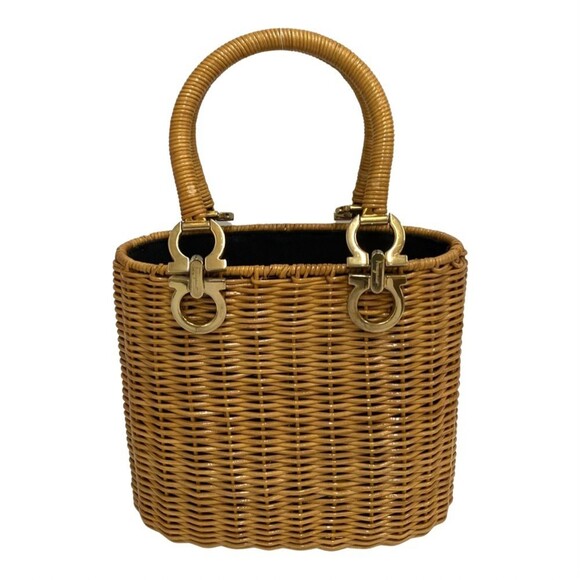 SALVATORE FERRAGAMO Beige Tote Bag - Picture 1 of 10